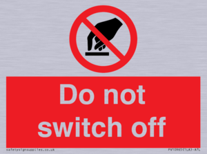 Do not switch off 
